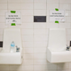 Placards posted above water fountains warn against drinking the water at Flint Northwestern High School in Flint, Mich., on May 4, 2016. (Jim Watson/AFP/Getty Images)